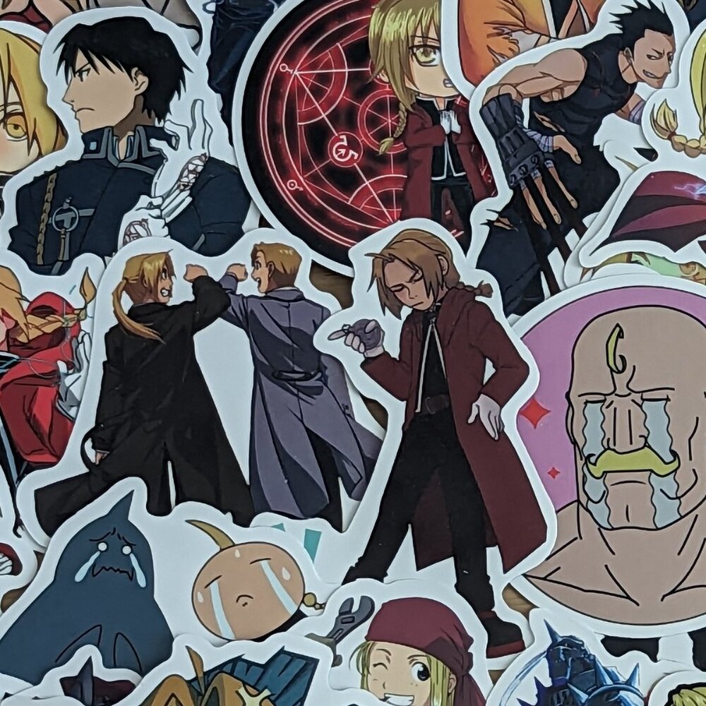 FMA Fullmetal Alchemist Anime Stickers - Mystery Pack